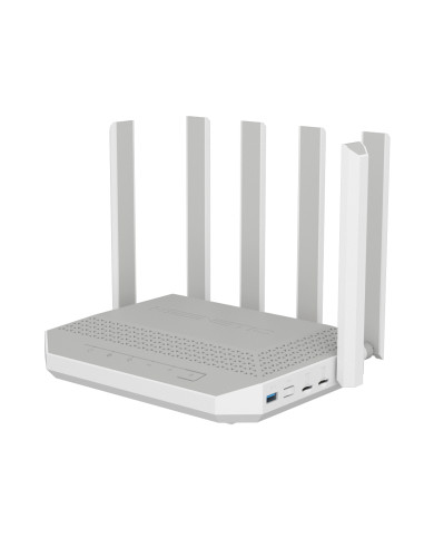 Keenetic Hero 5G (KN-4110) router wireless 2.5 Gigabit Ethernet Dual-band (2.4 GHz/5 GHz) Grigio, Bianco