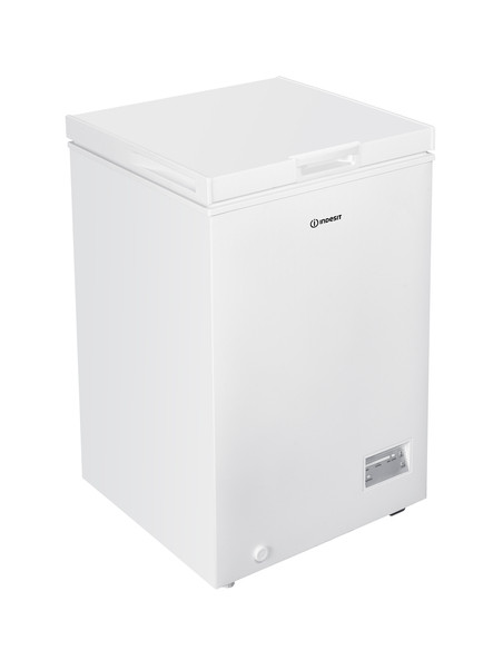 Indesit INCF 984 E Congelatore orizzontale a libera installazione, Statico , 55 cm, Classe E, Bianco, 40 db, h 85cm