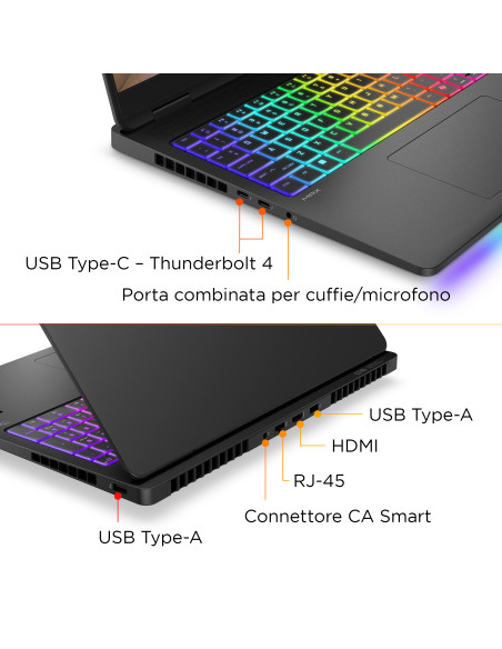 HP OMEN MAX Gaming Laptop 16-ak0004nl Copilot+ PC AMD Ryzen AI 9 375 Computer portatile 40,6 cm (16") WQXGA 32 GB DDR5-SDRAM NVI