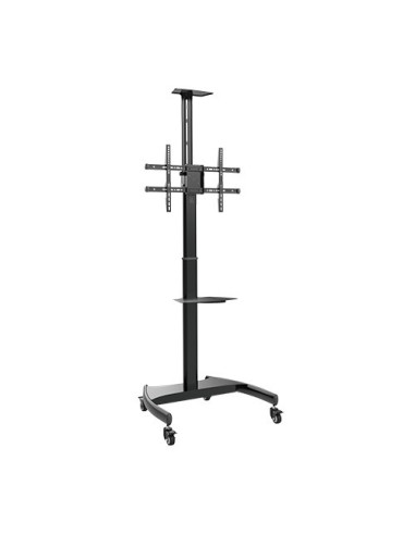 LINK SUPPORTO TV 37-70 FINO A 50 KG REGOLABILE IN ALTEZZA CON RIPIANI E RUOTE