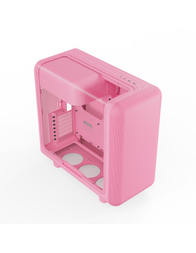 HYTE CASE MID TOWER X50 TG STRAWBERRY MILK