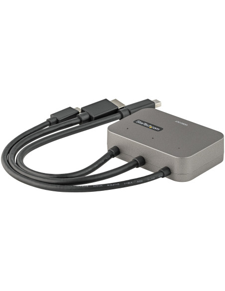 StarTech.com Adattatore Multiporta a HDMI 3-in-1 - Convertitore da USB-C, HDMI o Mini DisplayPort a HDMI per sala conferenze 4K 