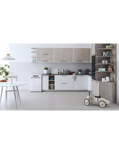 Indesit IN2FFC14BN6, Lavastoviglie 60cm, Classe C, 14 coperti, Push&Go, 44dBA, White
