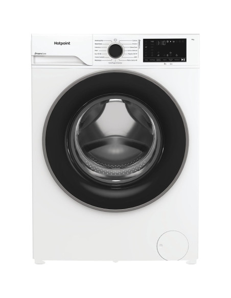 Hotpoint Ariston HB 93 CARE IT, Capacità 9kg, classe A -30%, Motore Inverter, 1400 giri, Display digitale XL, Vapore