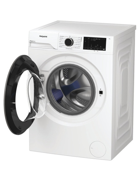 Hotpoint Ariston HB 93 CARE IT, Capacità 9kg, classe A -30%, Motore Inverter, 1400 giri, Display digitale XL, Vapore