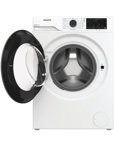 Hotpoint Ariston HB 93 CARE IT, Capacità 9kg, classe A -30%, Motore Inverter, 1400 giri, Display digitale XL, Vapore