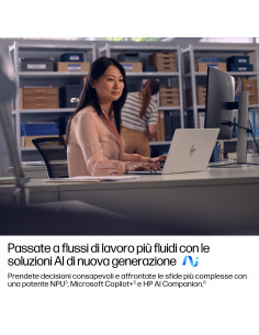HP EliteBook 6 G1a 14 inch Notebook Next Gen AI PC Copilot+ PC AMD Ryzen AI 5 340 Computer portatile 35,6 cm (14") WUXGA 24 GB D 2