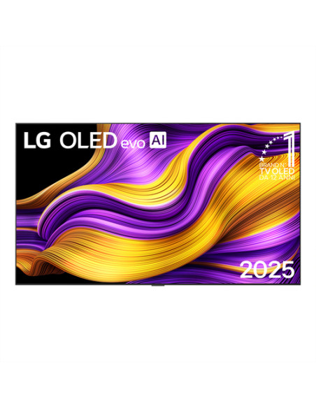 LG OLED evo AI OLED83G54LW TV Serie G5 83'' 4K, α11 Gen2, Brightness Booster Ultimate, 60W, 4 HDMI 165Hz, Smart TV 2025