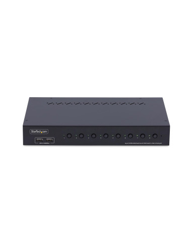 StarTech.com KVM Switch HDMI a 8 Porte con Kit Rack da 1U, 4K 60Hz HDMI 2.0, hub USB a 4 Porte, Commutazione con Tasti a Scelta 