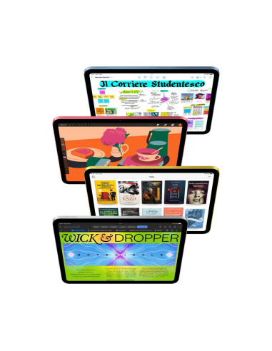 Apple iPad (10^gen.) 10.9 Wi-Fi + Cellular 256GB - Blu