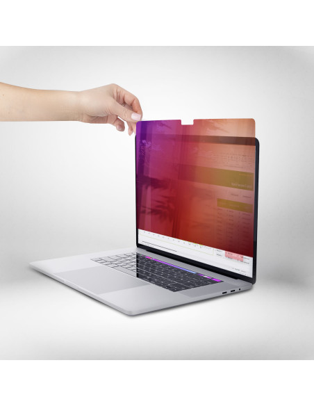 StarTech.com Filtro Privacy per MacBook Pro 21/23 da 16", Privacy Screen Protector con riduzione della Luce Blu, Protezione dell