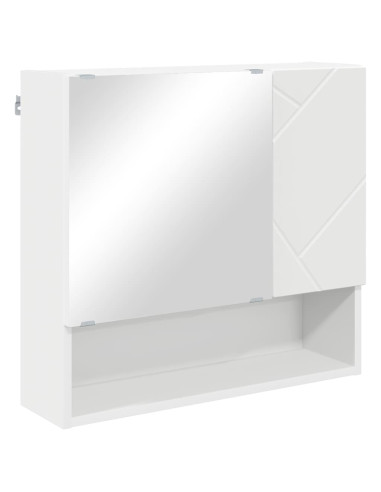 Set di mobili per il bagno 2 pcs Bianco 61 x 35 x 64 cm