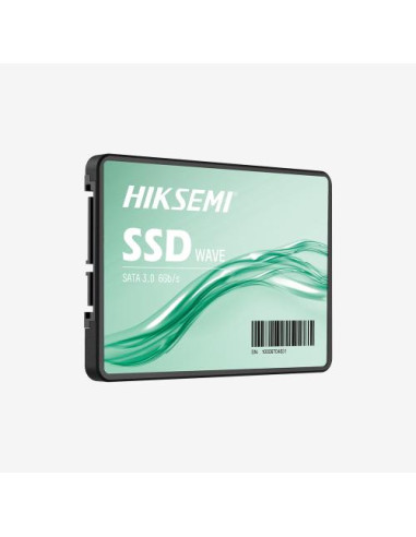 SSD HIKSEMI (BY HIKVISION) 256GB WAVE(S) 2.5" SATA3 READ:530MB/WRITE:400 MB/S - HS-SSD-WAVE(S) 256GB