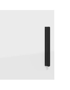 Set di mobili per il bagno con cassetto con porta 3 pcs Bianco 2