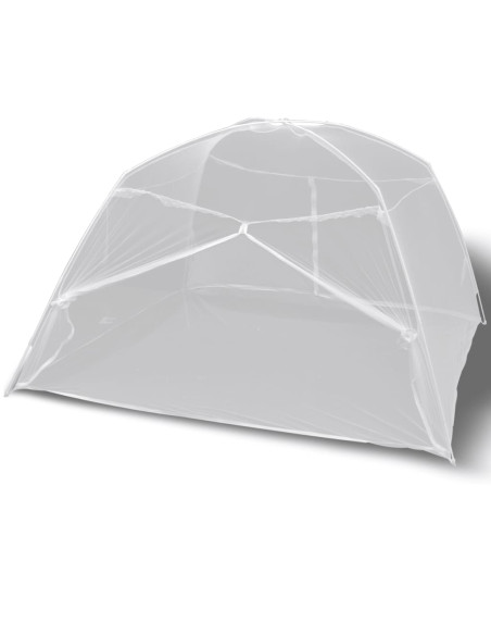 Rete zanzariera mongolese 2 uscite 200 x 180 x 150 cm Bianca
