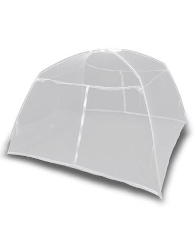 Rete zanzariera mongolese 2 uscite 200 x 180 x 150 cm Bianca