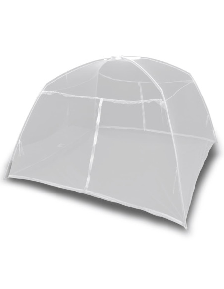 Rete zanzariera mongolese 2 uscite 200 x 180 x 150 cm Bianca