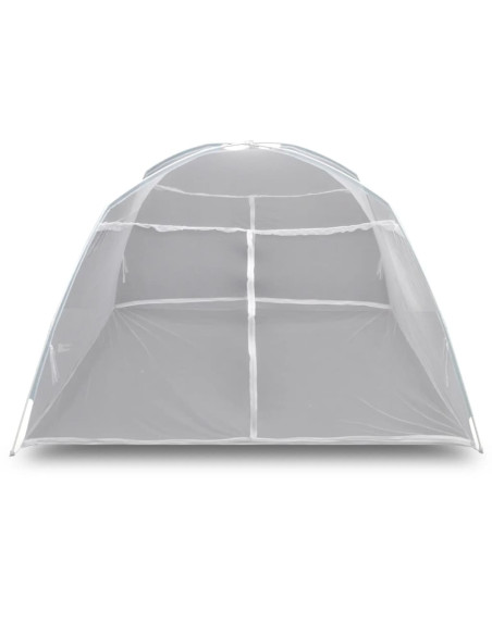 Rete zanzariera mongolese 2 uscite 200 x 180 x 150 cm Bianca