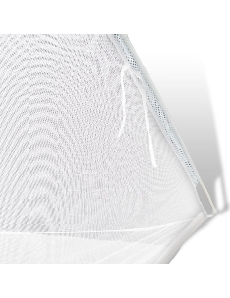 Rete zanzariera mongolese 2 uscite 200 x 180 x 150 cm Bianca