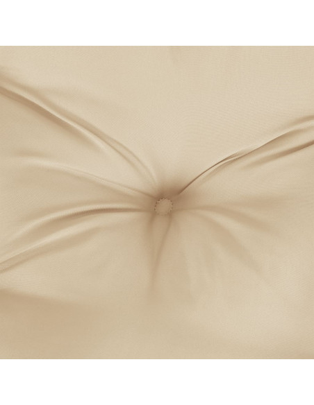 Cuscino per Panca Beige 120x50x7 cm in Tessuto Oxford