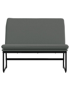 Panca Grigio Scuro 100x75x76 cm in Tessuto 2