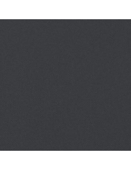 Cuscino per Pallet Nero 60x60x6 cm in Tessuto