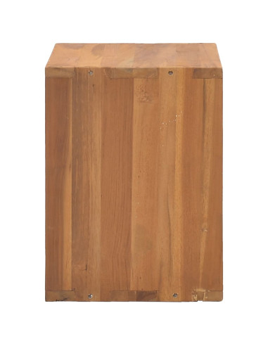 Comodino 40x30x40 cm in Legno Massello di Teak