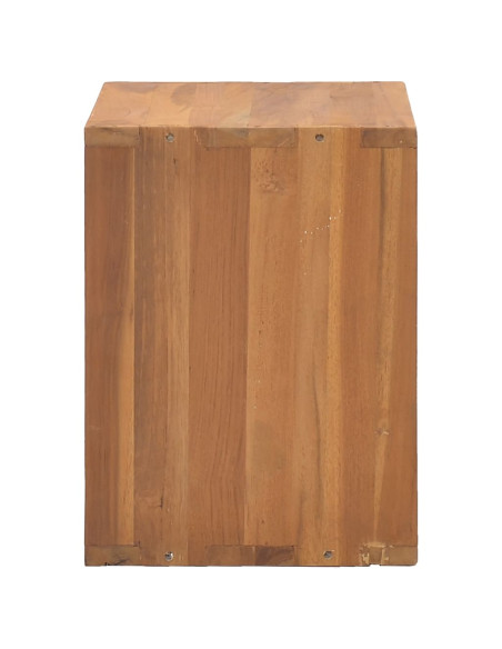 Comodino 40x30x40 cm in Legno Massello di Teak