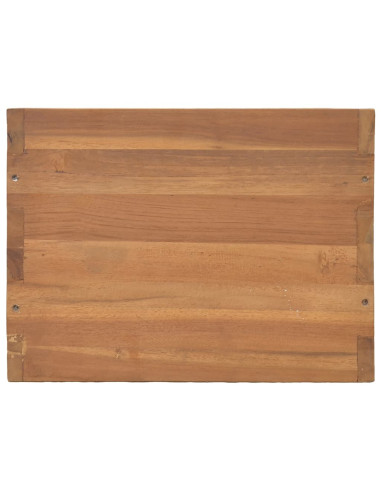 Comodino 40x30x40 cm in Legno Massello di Teak