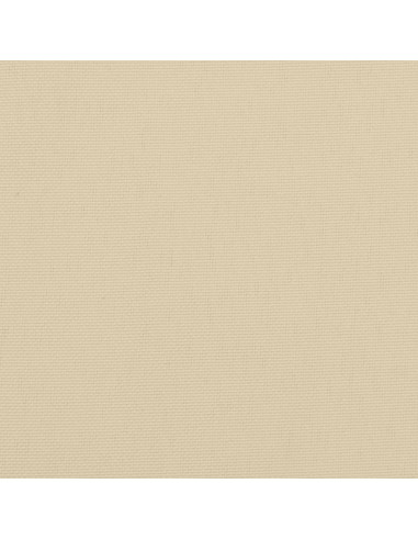 Cuscino per Panca Beige 100x50x7 cm in Tessuto Oxford