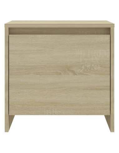 Comodini 2 pz Rovere Sonoma 45x34x44,5 cm in Truciolato