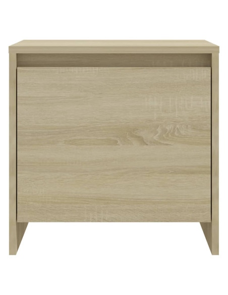 Comodini 2 pz Rovere Sonoma 45x34x44,5 cm in Truciolato