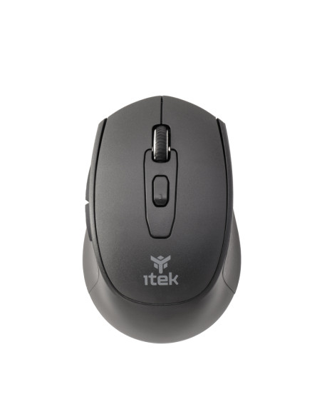 itek CLK W24B mouse Universale Ambidestro RF senza fili + Bluetooth Ottico 1600 DPI
