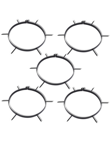 Punte a Pinza per Aeratore Prato con Diam. 30 cm 5 pz