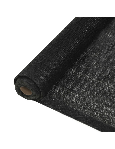 Rete per Privacy in HDPE 1x25 m Nera