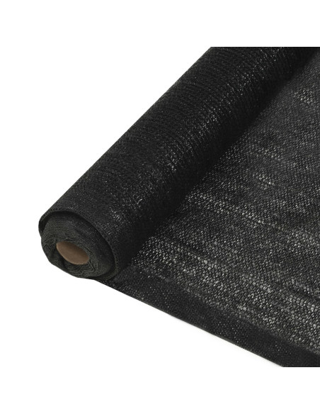 Rete per Privacy in HDPE 1x25 m Nera