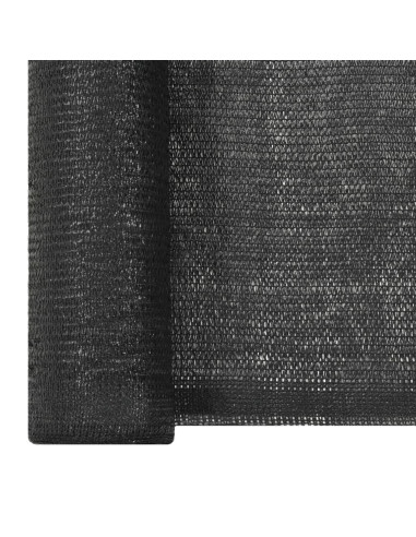 Rete per Privacy in HDPE 1x25 m Nera