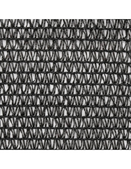 Rete per Privacy in HDPE 1x25 m Nera