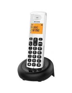 Alcatel E160 Telefono DECT Identificatore di chiamata Nero, Bianco