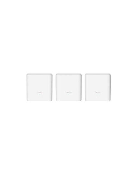 ROUTER TENDA NOVA EX3(3-pack) AX1500 DUAL BAND WIRELESS WI-FI 6 SISTEMA MESH Copertura fino a 300m²