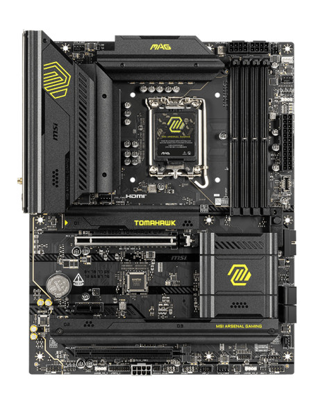 MSI MAG B860 TOMAHAWK WIFI scheda madre Intel B860 LGA 1851 (Socket V1) ATX