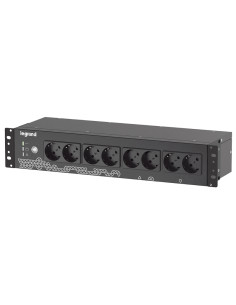 Legrand Keor ASI PDU 800VA FR/GR/IT INPUT 8 GR/IT OUTPUT BLACK gruppo di continuità (UPS) Standby (Offline) 0,8 kVA 480 W 8 pre