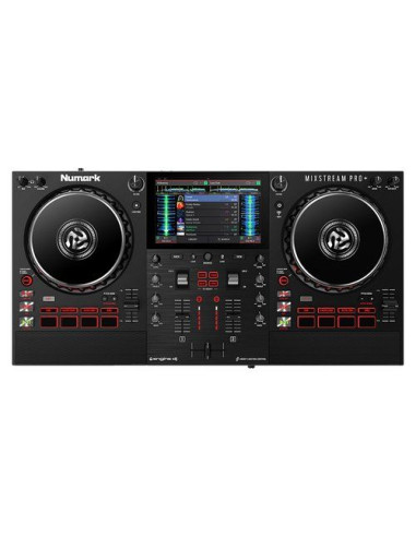 Console disc jockey Numark MIXSTREAM Pro+ Black