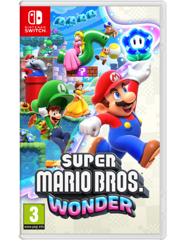Nintendo Super Mario Bros. Wonder Standard Tedesca, DUT, Inglese, ESP, Francese, ITA, Giapponese, Coreano, Portoghese, Russo Nin