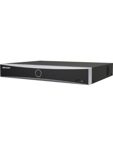 NVR 4 ingressi IP POE. Risoluzione dei canali IP fino a 12MP supporta 1 uscita video HDMI (4K), 1 VGA (FullHD) - 2xUSB 2.0