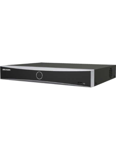 NVR 4 ingressi IP POE. Risoluzione dei canali IP fino a 12MP supporta 1 uscita video HDMI (4K), 1 VGA (FullHD) - 2xUSB 2.0