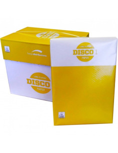 CARTA A4 DISCO 1+ x FOTOCOPIE/STAMPANTI 21x29,7 80gr (conf. 5 Risme x 500 fogli cad.)