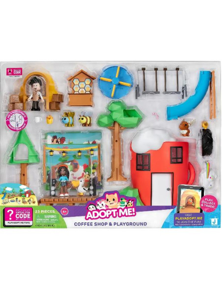 ADOPT ME - COFFEE SHOP PLST +2 PERS