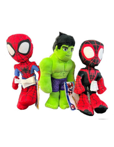 SPIDEY PLUSH 20 CM ASST