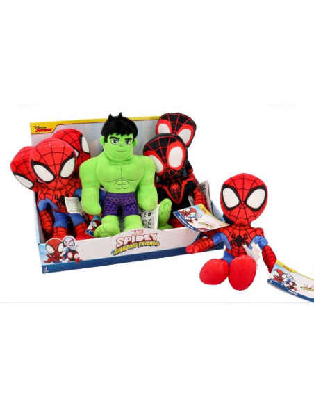 SPIDEY PLUSH 20 CM ASST